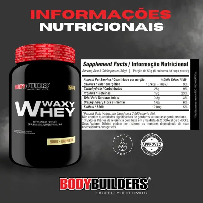 Whey Protein Waxy Whey 2kg - Bodybuilders Supplement