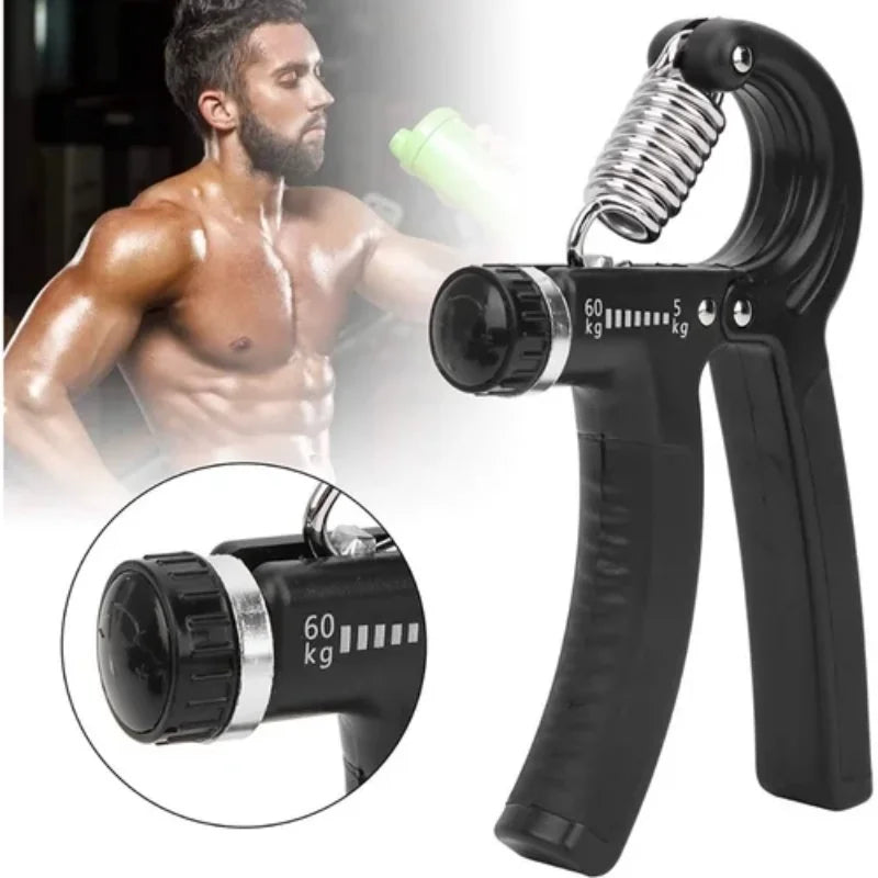 Hand Grip Mola Ajustável FitForça – Resistência de 5kg a 60kg