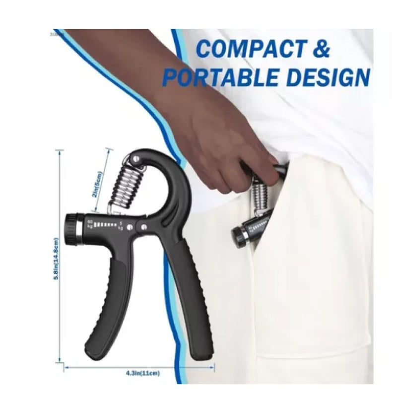 Hand Grip Fitness Althor com Resistência Ajustável de 5kg a 60kg