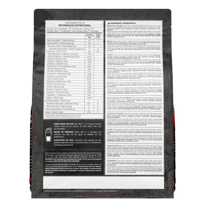Whey Protein Isolate Fuse 1,8kg - Dark Lab