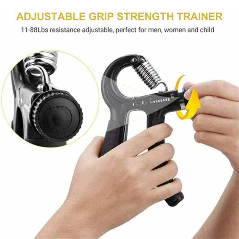 Pegador de Mola R-shaped para Treino de Força – Fortalecimento de Mãos e Antebraço