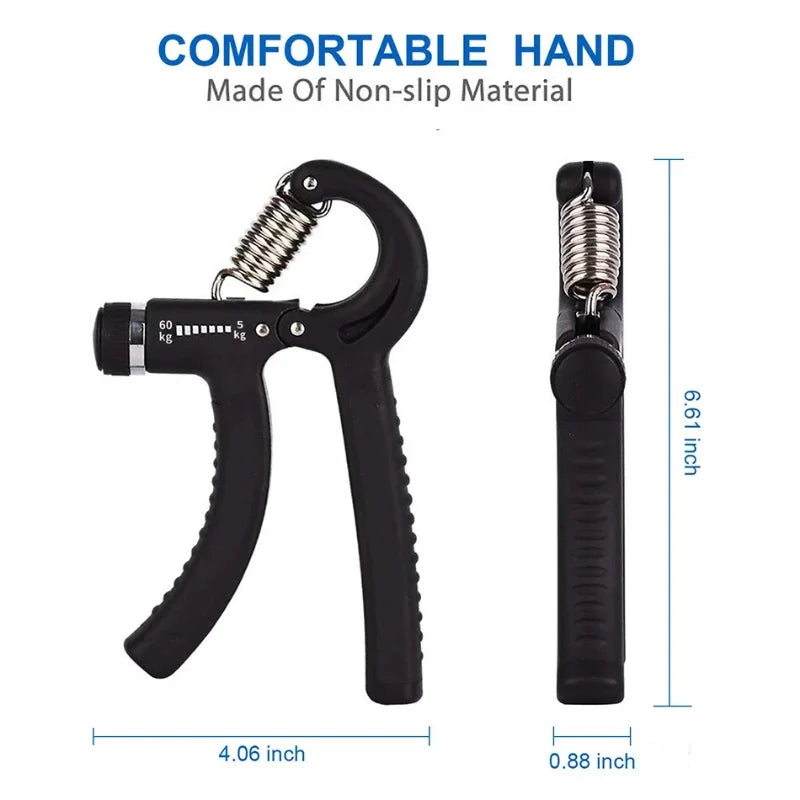 Pegador de Mola R-shaped para Treino de Força – Fortalecimento de Mãos e Antebraço