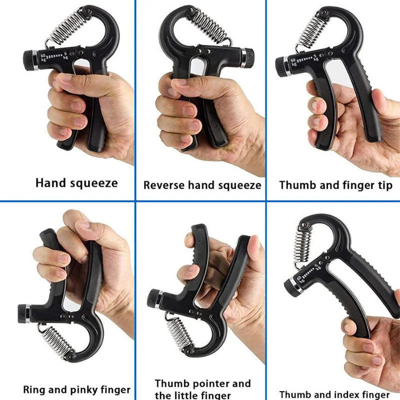 Pegador de Mola R-shaped para Treino de Força – Fortalecimento de Mãos e Antebraço